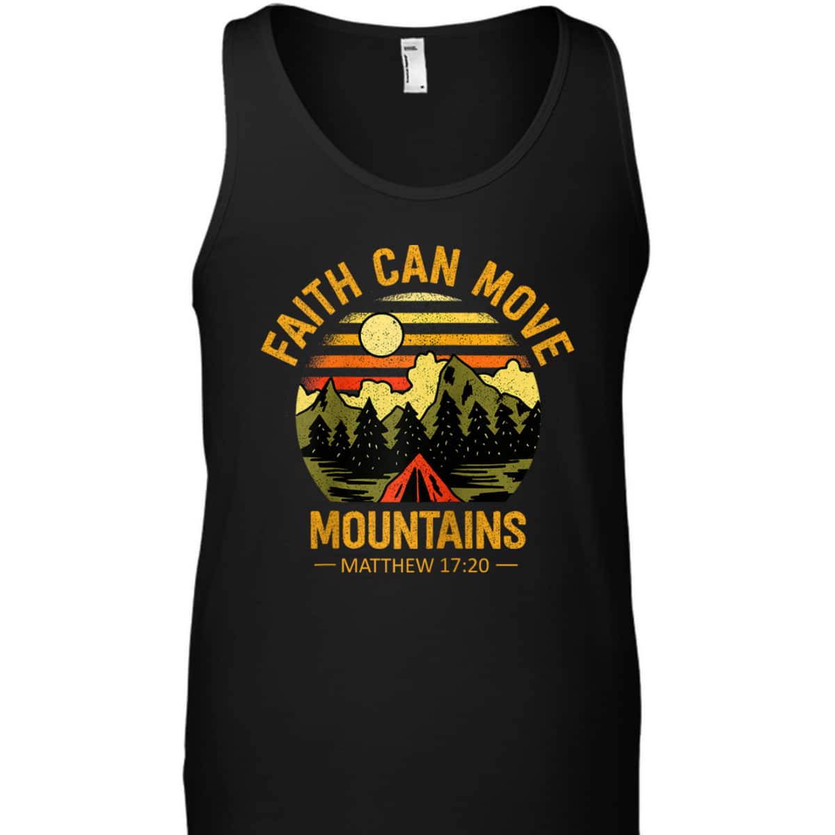 Faith Can Move Mountains T-Shirt Christian Jesus Christ Bible Verse Gift Faith Can Move Mountains T-Shirt Christian Jesus Christ Bible Verse Gift