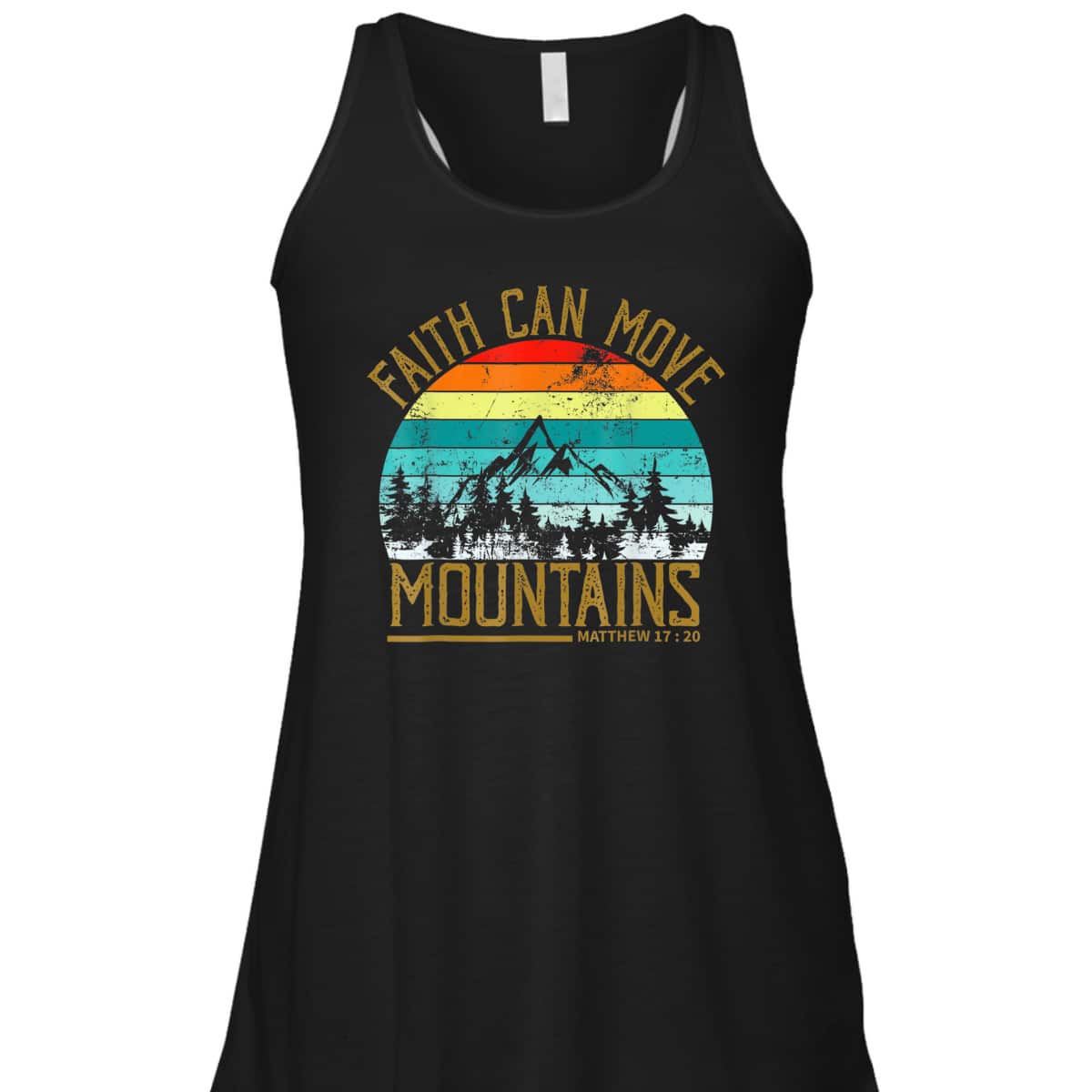 Faith Can Move Mountains T-Shirt Christian Faith Religious Gift Faith Can Move Mountains T-Shirt Christian Faith Religious Gift