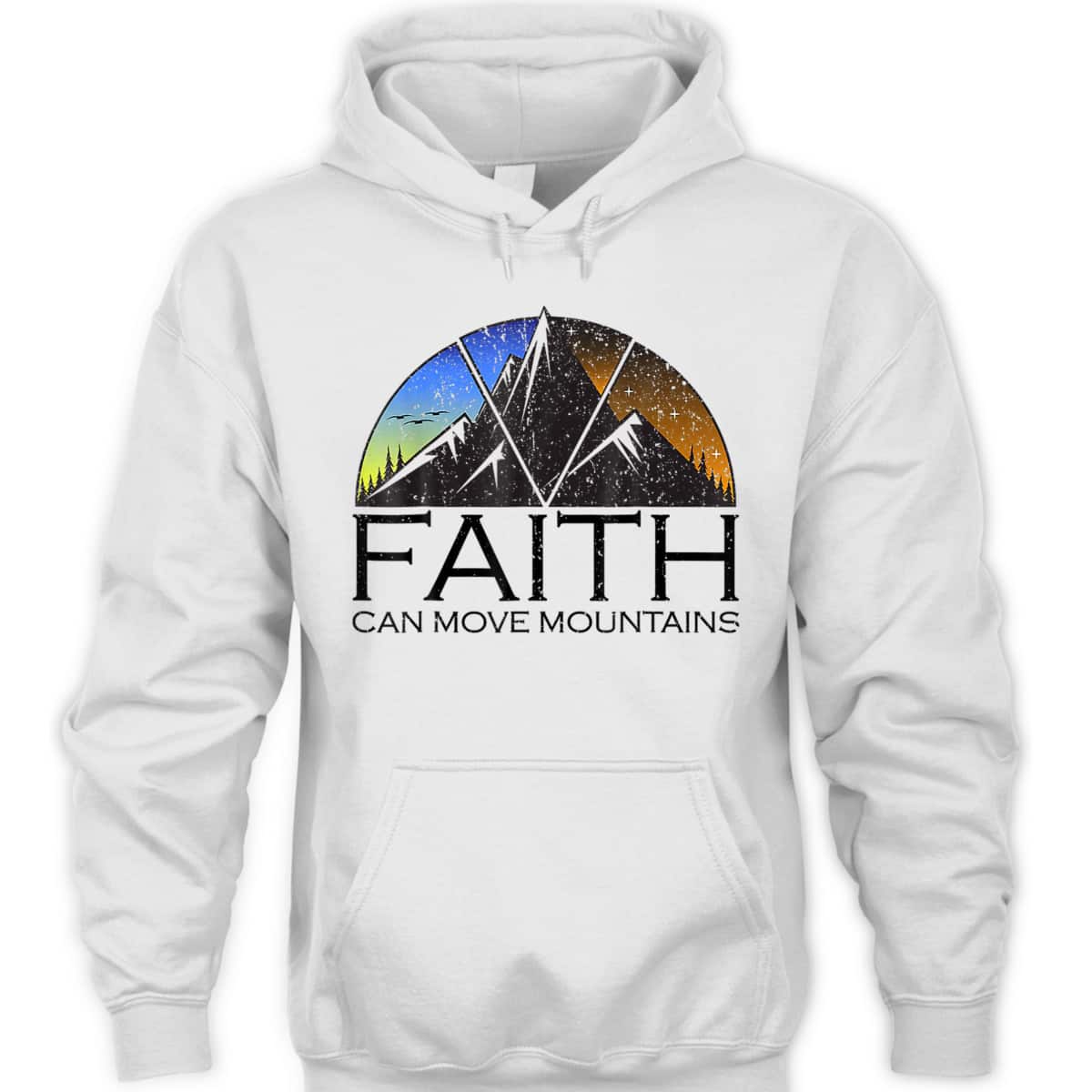Faith Can Move Mountains T-Shirt Bible Verse Religious Christian Gift Faith Can Move Mountains T-Shirt Bible Verse Religious Christian Gift