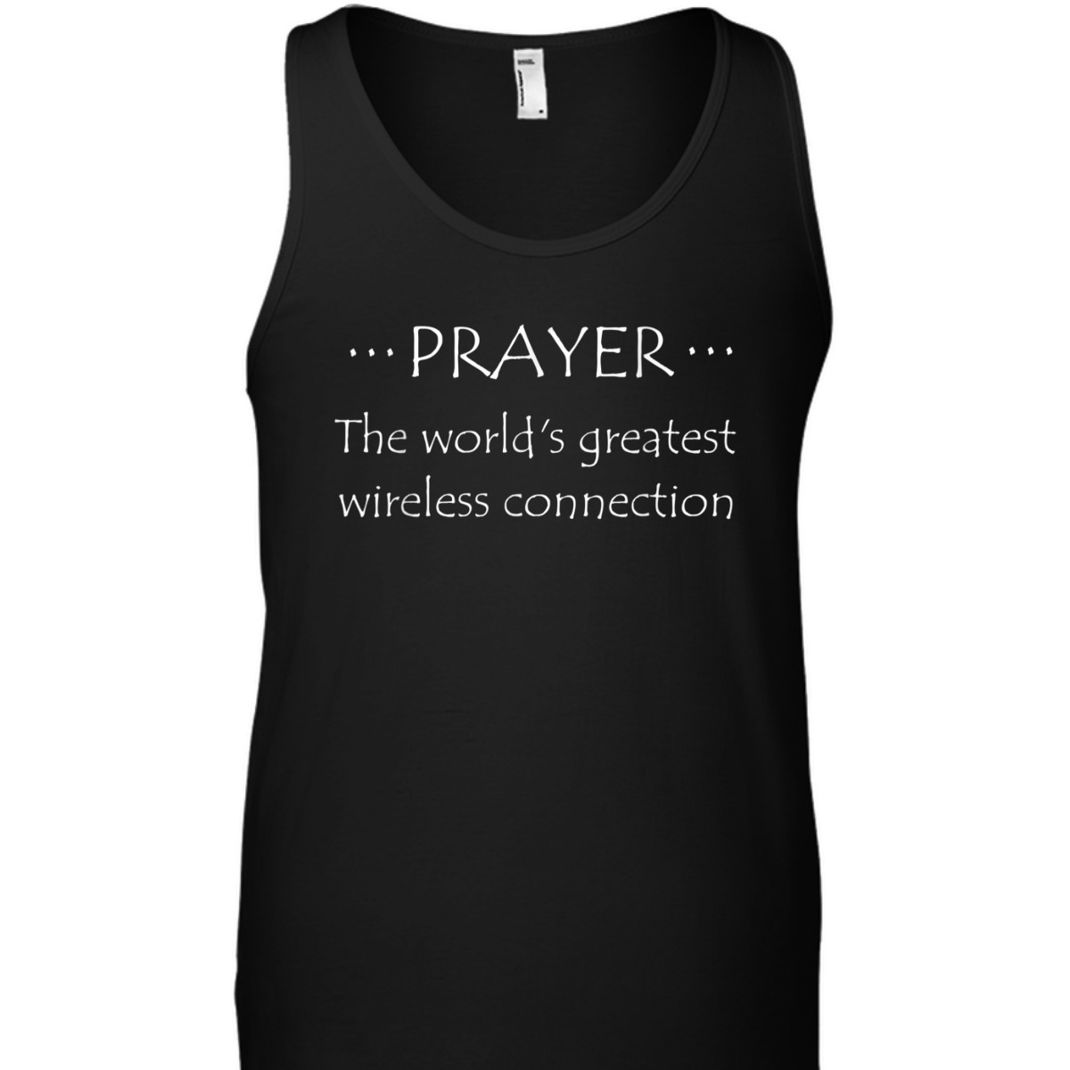 Prayer The World's Greatest Wireless Connection Funny Christian Religious T-Shirt