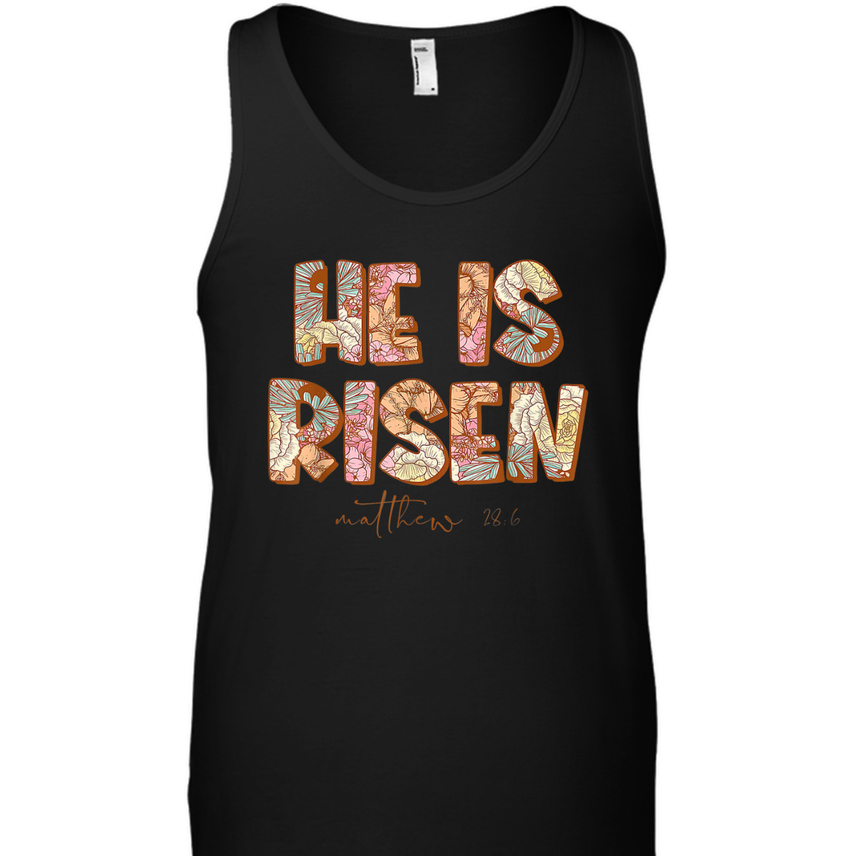 Floral He Is Risen Matthew 28 6 Christian Bible Verse Easter Day T-Shirt Floral He Is Risen Matthew 28 6 Christian Bible Verse Easter Day T-Shirt
