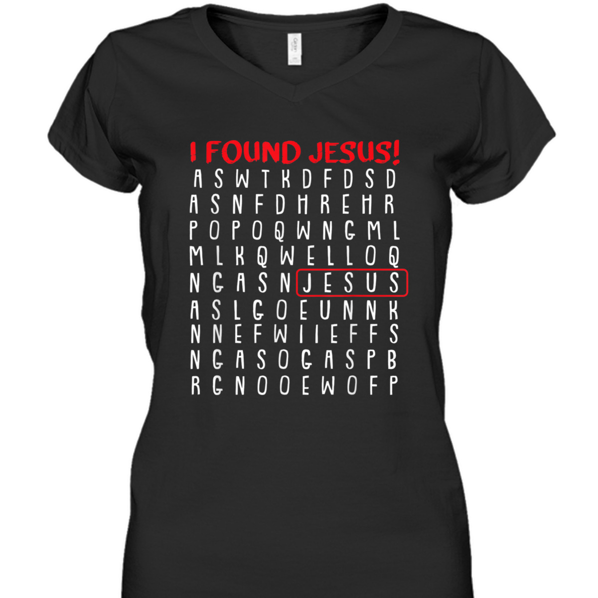 I Found Jesus Funny Christian Religious Faith T-Shirt