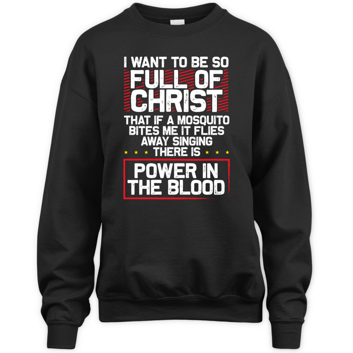 There's Power In Blood Funny Religious Christian T-Shirt There's Power In Blood Funny Religious Christian T-Shirt