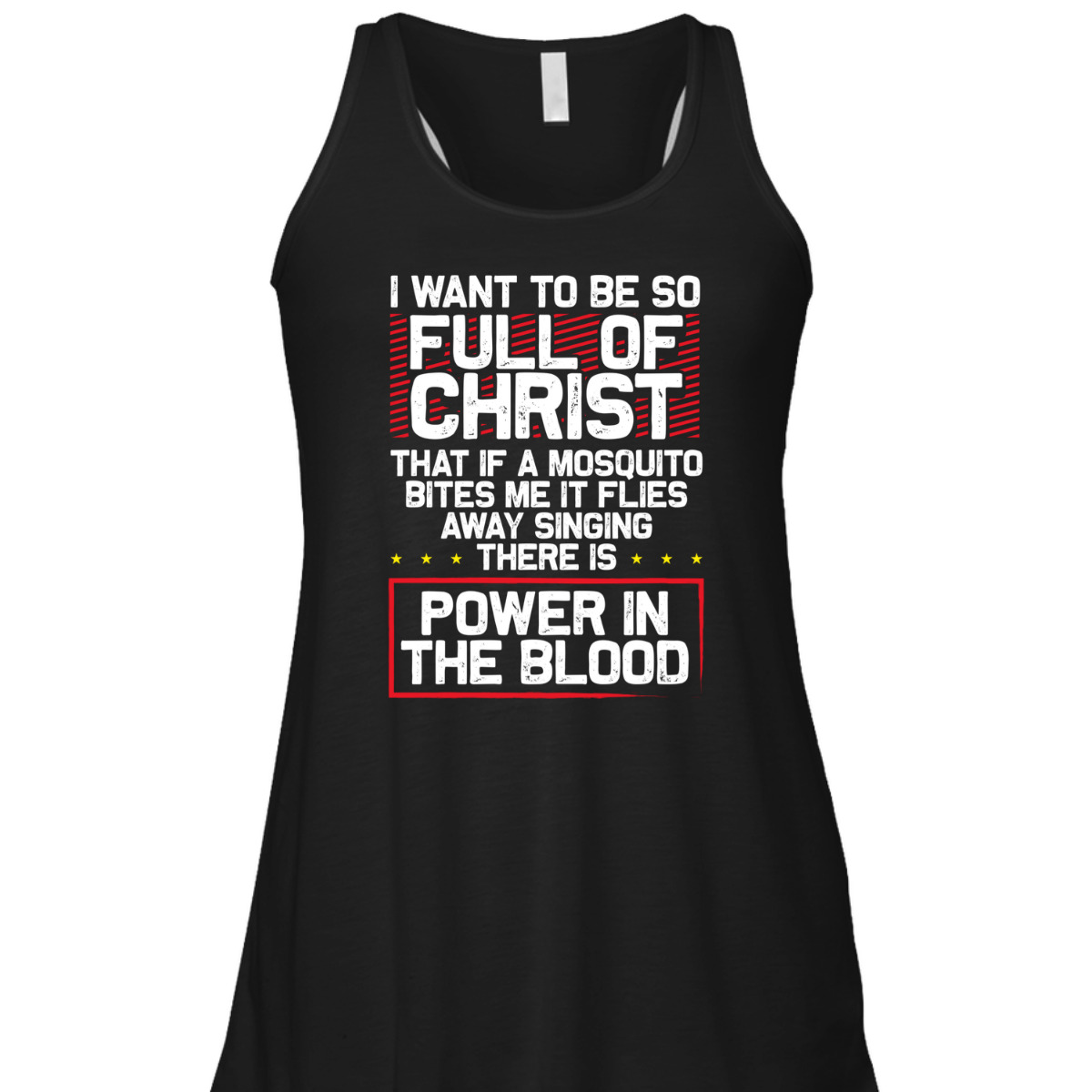 There's Power In Blood Funny Religious Christian T-Shirt