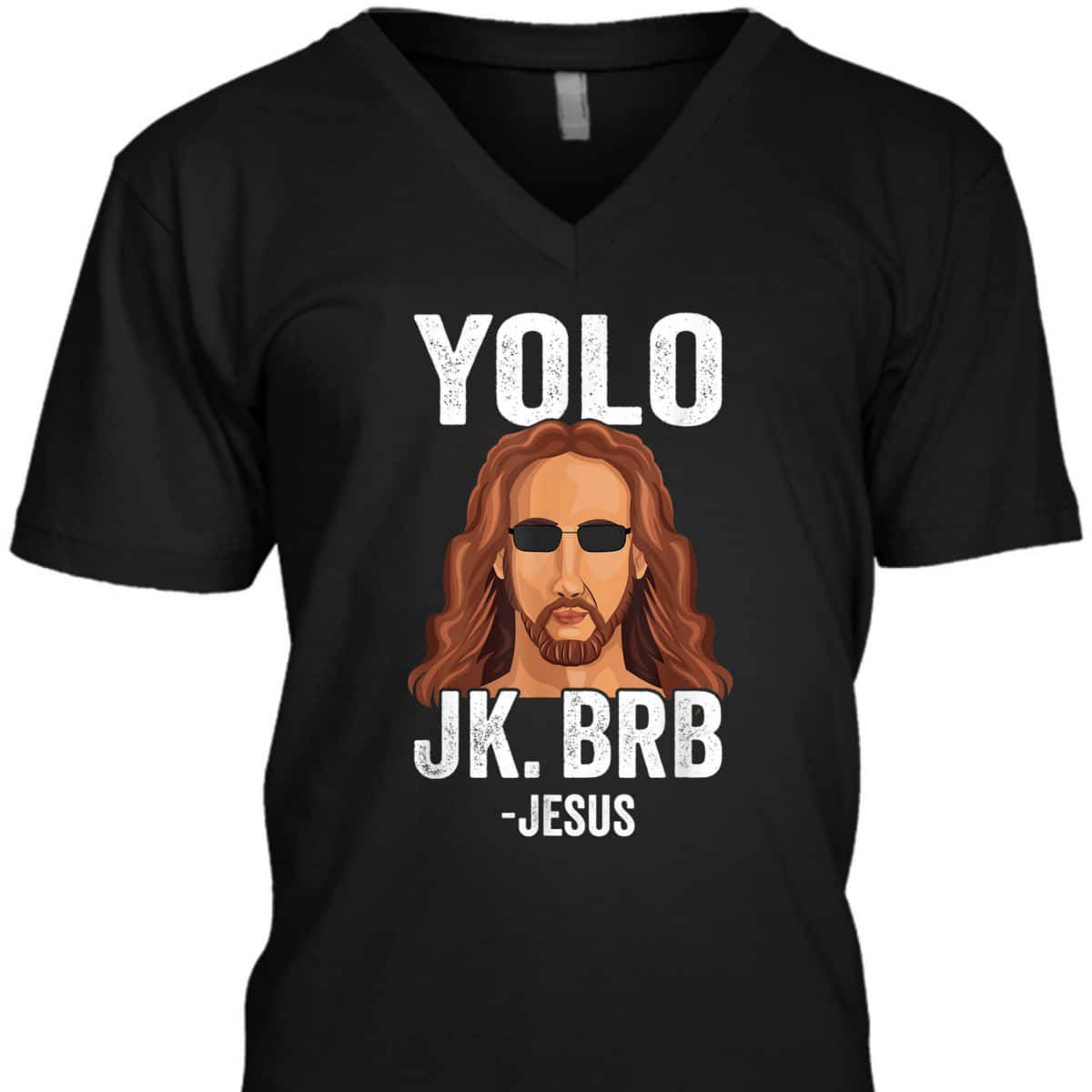 YOLO JK BRB Funny Jesus Easter Day T-Shirt YOLO JK BRB Funny Jesus Easter Day T-Shirt