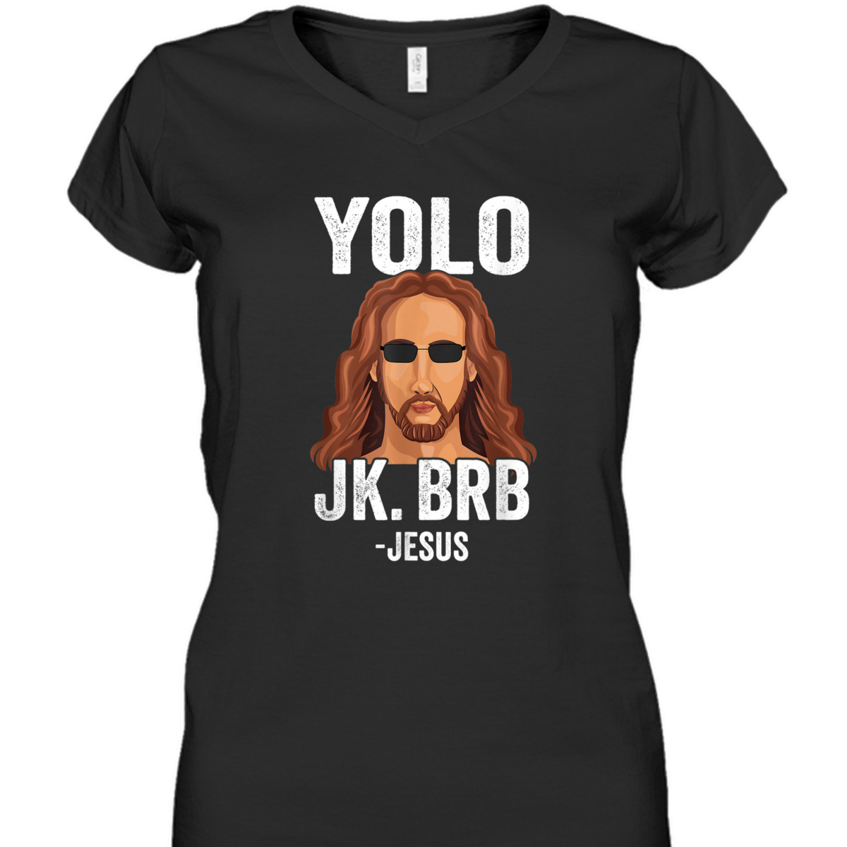 YOLO JK BRB Funny Jesus Easter Day T-Shirt YOLO JK BRB Funny Jesus Easter Day T-Shirt