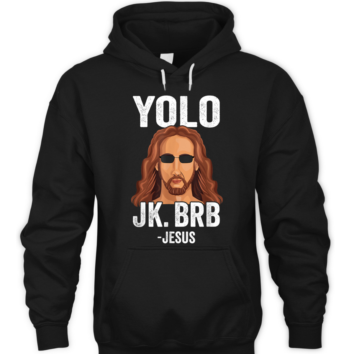 YOLO JK BRB Funny Jesus Easter Day T-Shirt YOLO JK BRB Funny Jesus Easter Day T-Shirt
