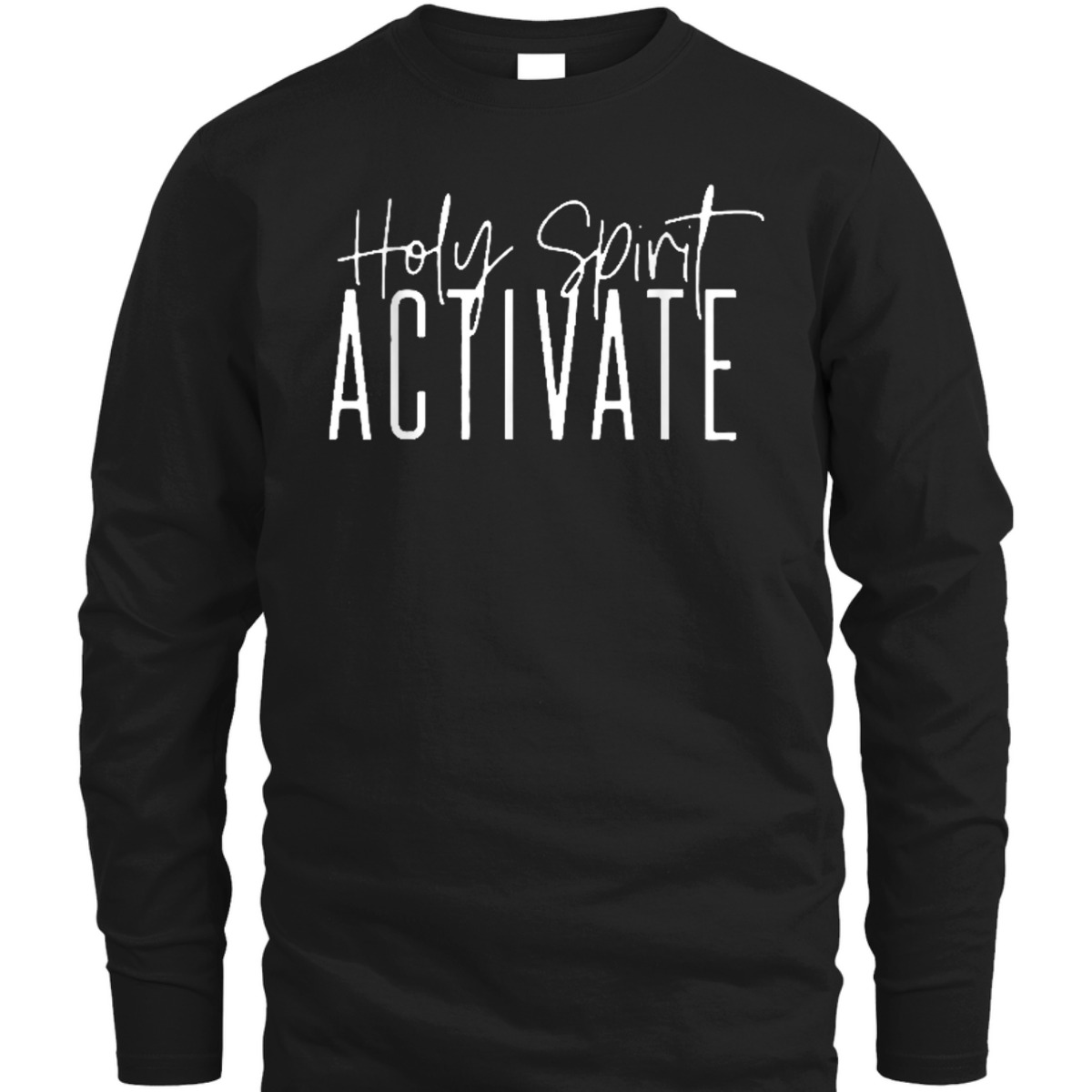 Holy Spirit Activate Funny Christian Religious T-Shirt