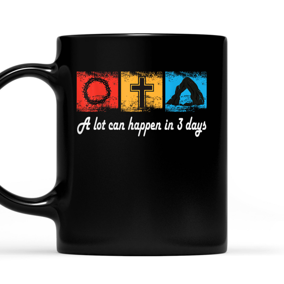 Vintage A Lot Can Happen In 3 Days Easter Day Christian T-Shirt Vintage A Lot Can Happen In 3 Days Easter Day Christian T-Shirt