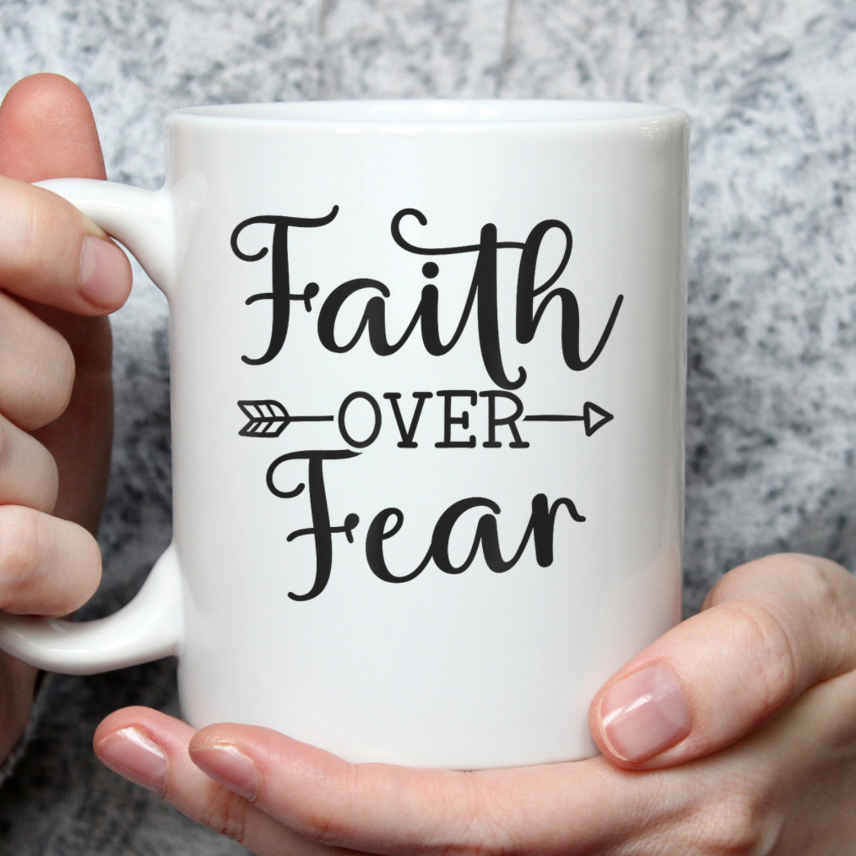 Vintage Christian Faith Over Fear Bible Verse T-Shirt Vintage Christian Faith Over Fear Bible Verse T-Shirt