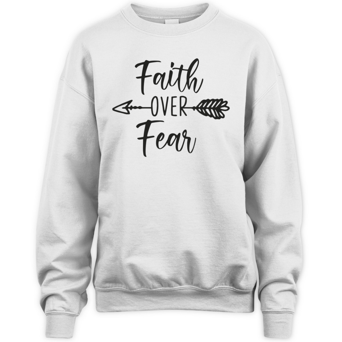 Faith Over Fear Christianity Christian Inspirational Vintage T-Shirt