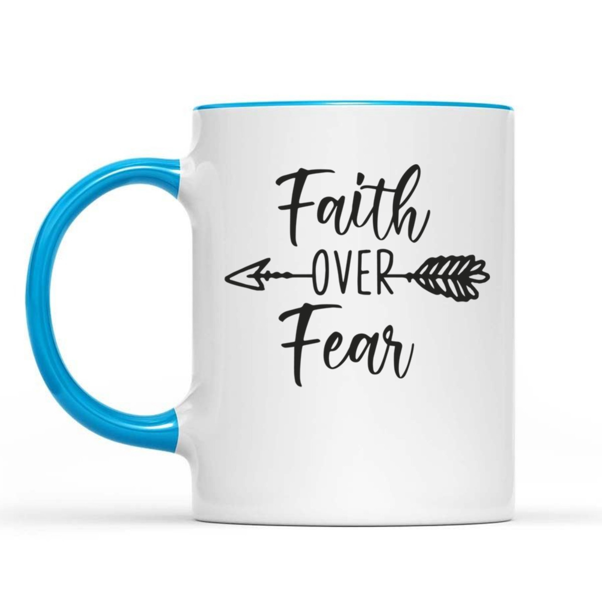 Faith Over Fear Christianity Christian Inspirational Vintage T-Shirt