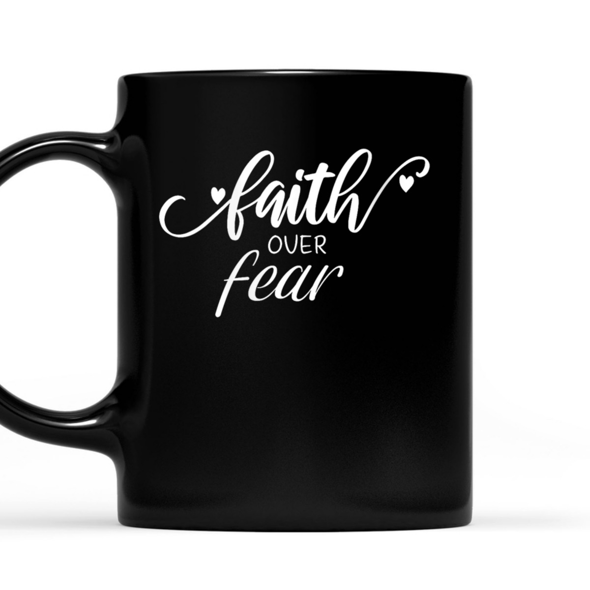 Faith Over Fear T-Shirt Christian Inspirational Gift
