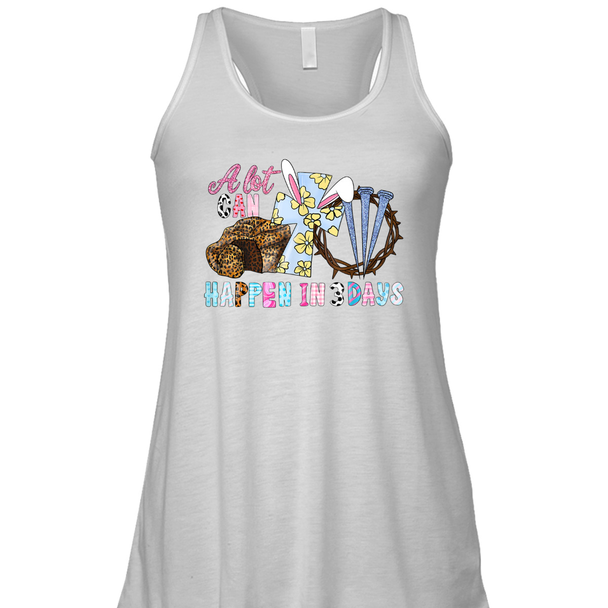 Easter Day T-Shirt Jesus Christian Cross A Lot Can Happen In 3 Days Easter Day T-Shirt Jesus Christian Cross A Lot Can Happen In 3 Days