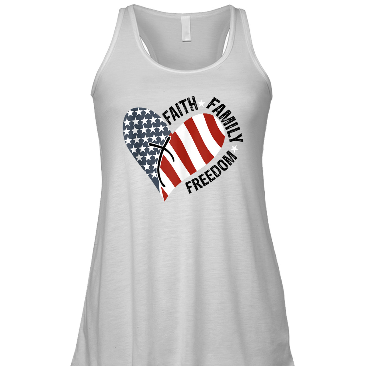 Christian 4th Of July Independence Day T-Shirt Faith Family Freedom Christian 4th Of July Independence Day T-Shirt Faith Family Freedom