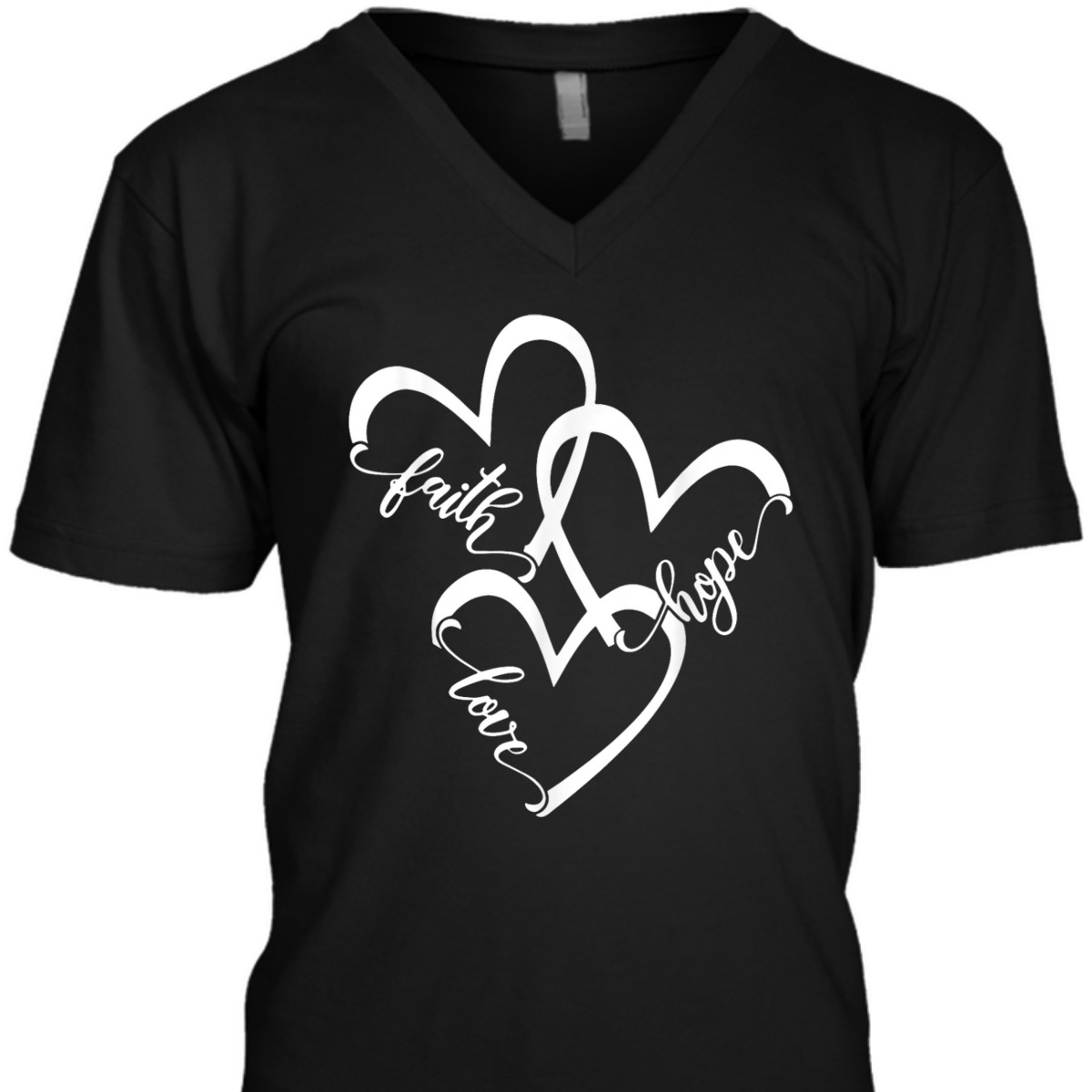 Faith Love Hope Jesus Christian Religious T-Shirt For Believers Faith Love Hope Jesus Christian Religious T-Shirt For Believers