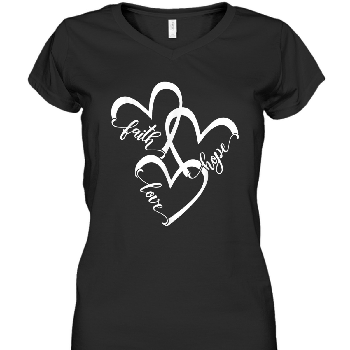 Faith Love Hope Jesus Christian Religious T-Shirt For Believers Faith Love Hope Jesus Christian Religious T-Shirt For Believers