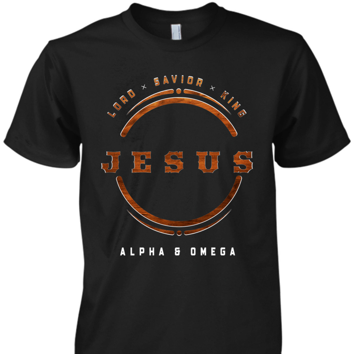 Jesus Lord Savior King Alpha And Omega Faith T-Shirt For Christians Jesus Lord Savior King Alpha And Omega Faith T-Shirt For Christians