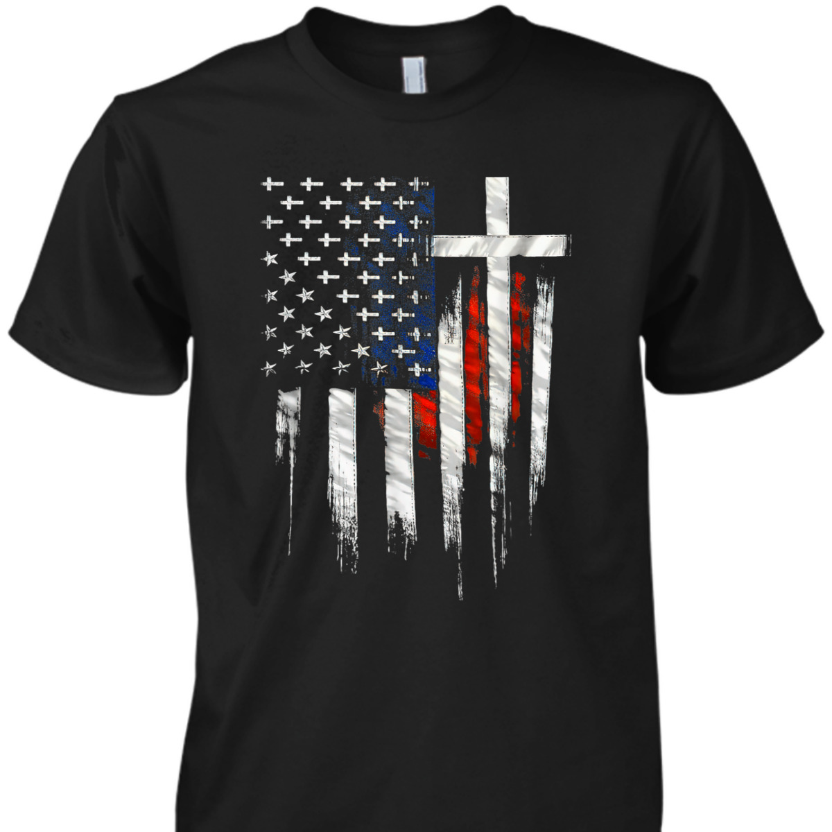 Vintage Usa Flag 4th Of July Christian Faith Family Freedom T-Shirt Vintage Usa Flag 4th Of July Christian Faith Family Freedom T-Shirt