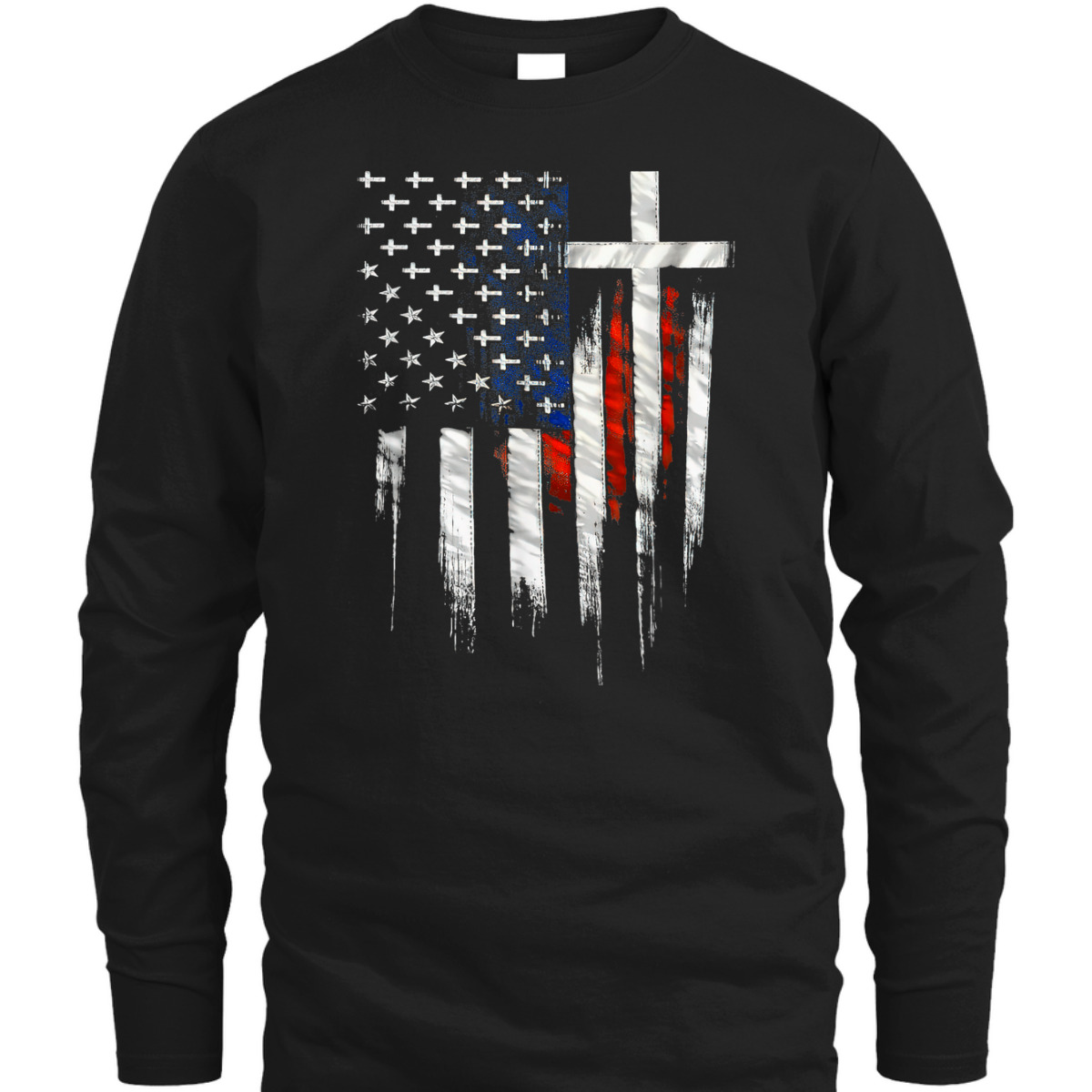 Vintage Usa Flag 4th Of July Christian Faith Family Freedom T-Shirt Vintage Usa Flag 4th Of July Christian Faith Family Freedom T-Shirt