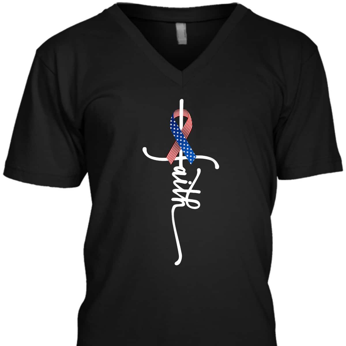 American Flag Faith Cross United States US Patriotic 4th Of July Independence Day T-Shirt American Flag Faith Cross United States US Patriotic 4th Of July Independence Day T-Shirt