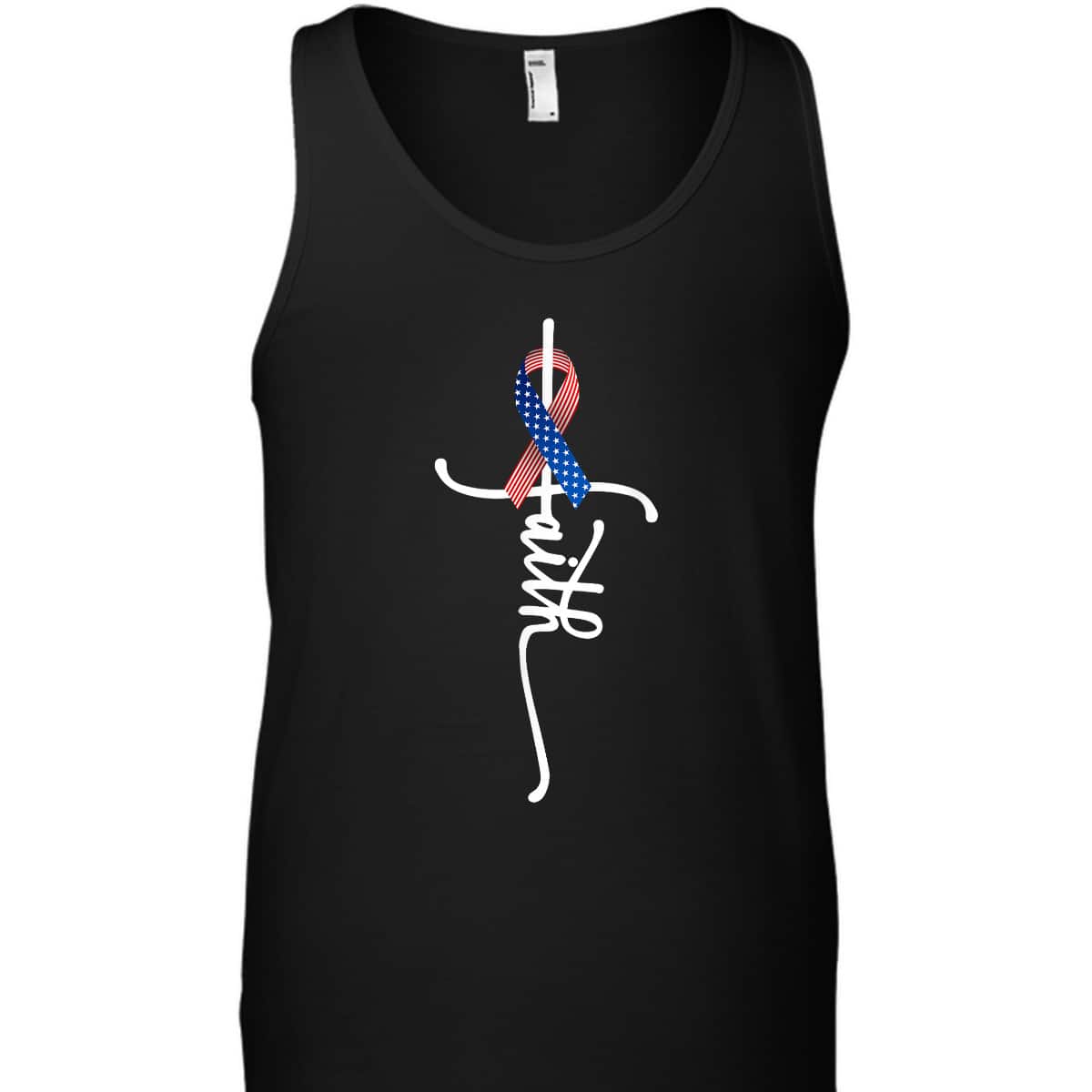 American Flag Faith Cross United States US Patriotic 4th Of July Independence Day T-Shirt American Flag Faith Cross United States US Patriotic 4th Of July Independence Day T-Shirt