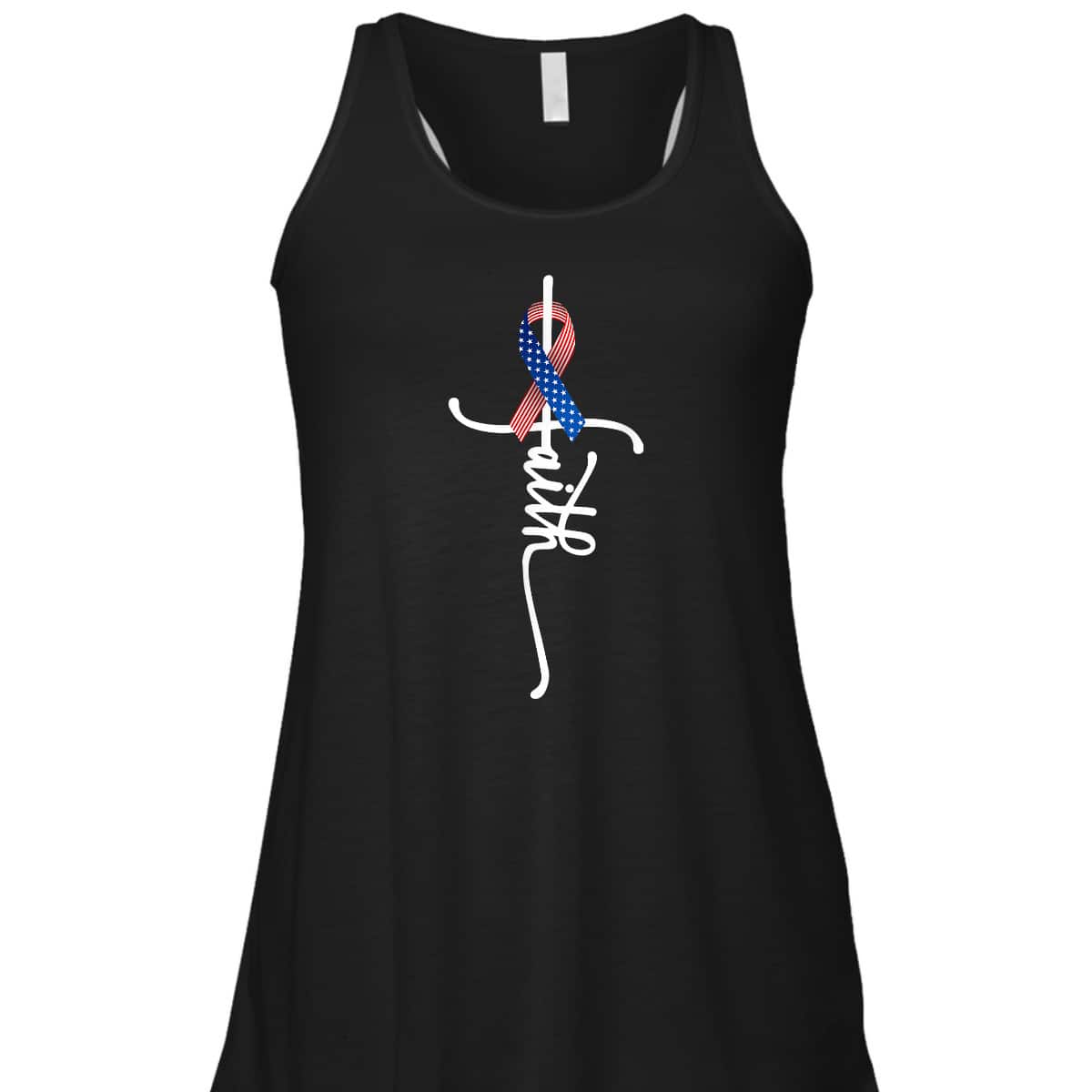 American Flag Faith Cross United States US Patriotic 4th Of July Independence Day T-Shirt American Flag Faith Cross United States US Patriotic 4th Of July Independence Day T-Shirt