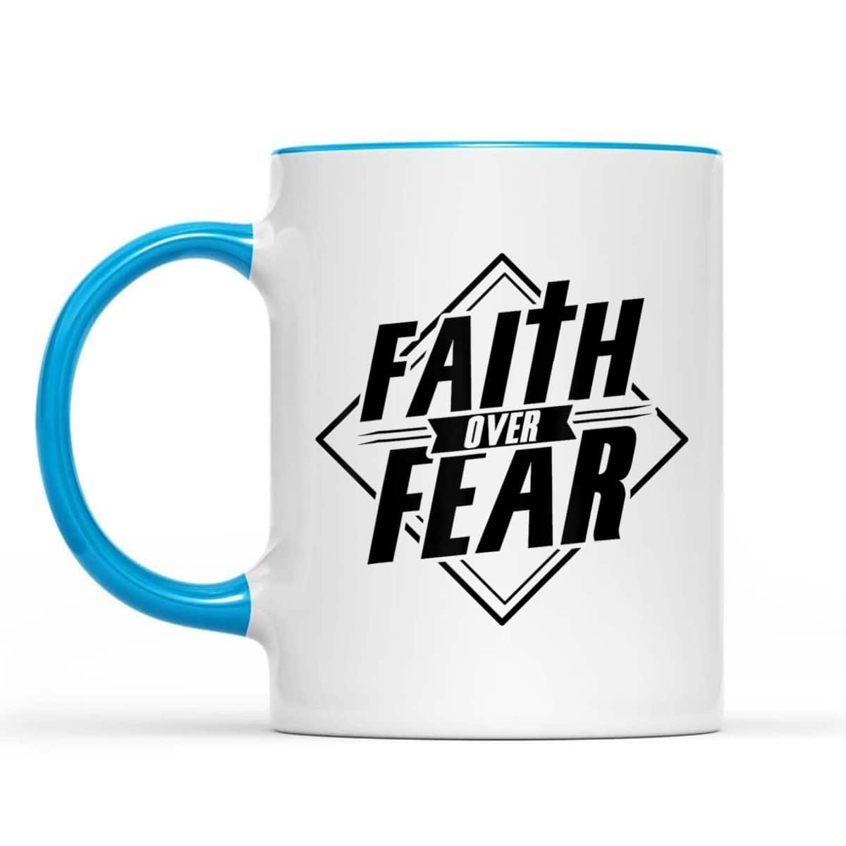 Faith Over Fear Christian Faith Hope Belief Religious T-Shirt Faith Over Fear Christian Faith Hope Belief Religious T-Shirt