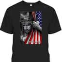 Faith Over Fear God Jesus Christian USA Flag Religious Bible Verse 4th Of July Independence Day T-Shirt Faith Over Fear God Jesus Christian USA Flag Religious Bible Verse 4th Of July Independence Day T-Shirt