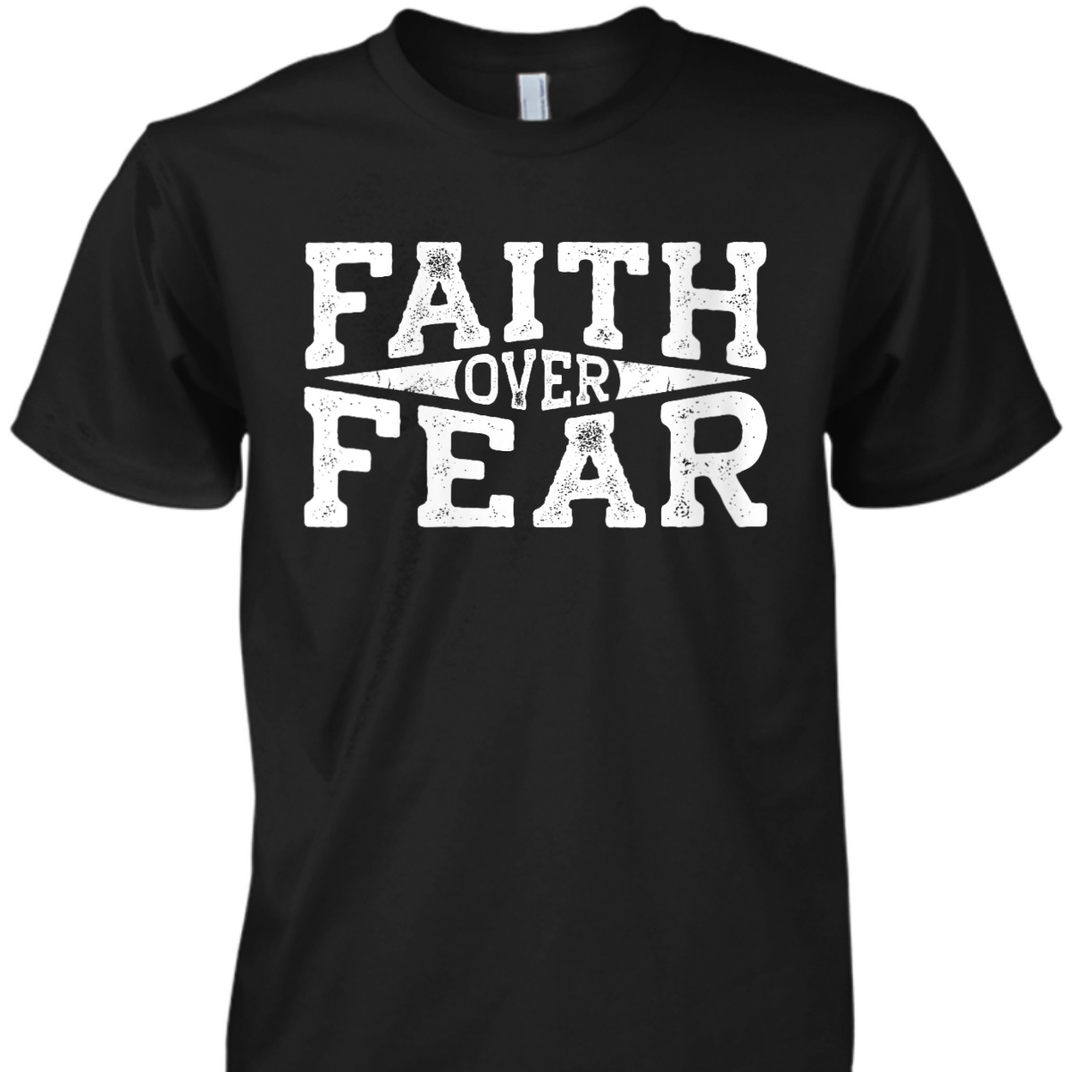 Faith Over Fear Jesus Religion T-Shirt Jesus Believer Gift Faith Over Fear Jesus Religion T-Shirt Jesus Believer Gift