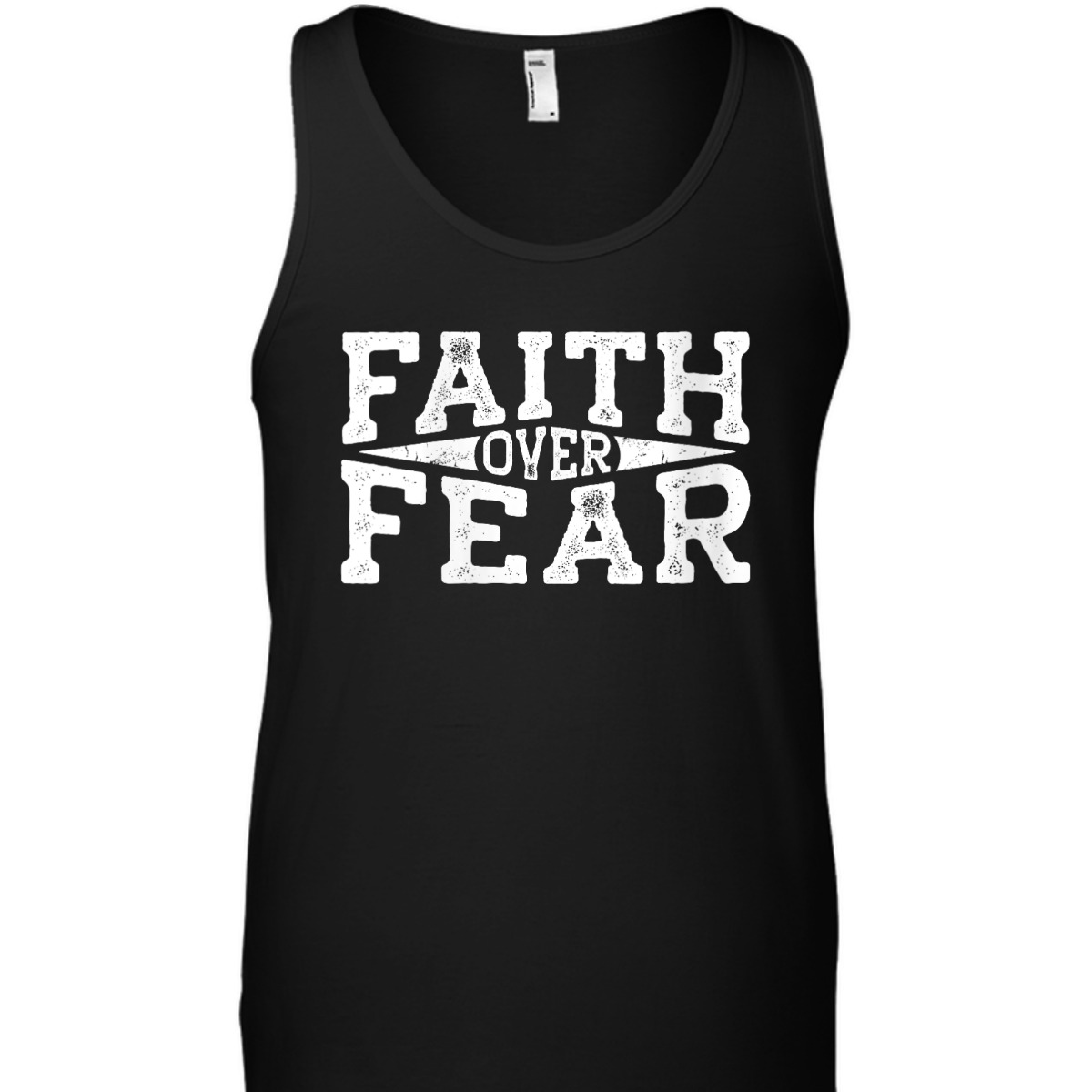 Faith Over Fear Jesus Religion T-Shirt Jesus Believer Gift