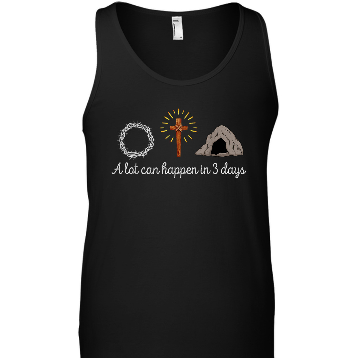 A Lot Can Happen In 3 Days Christian Religious Easter Day T-Shirt A Lot Can Happen In 3 Days Christian Religious Easter Day T-Shirt