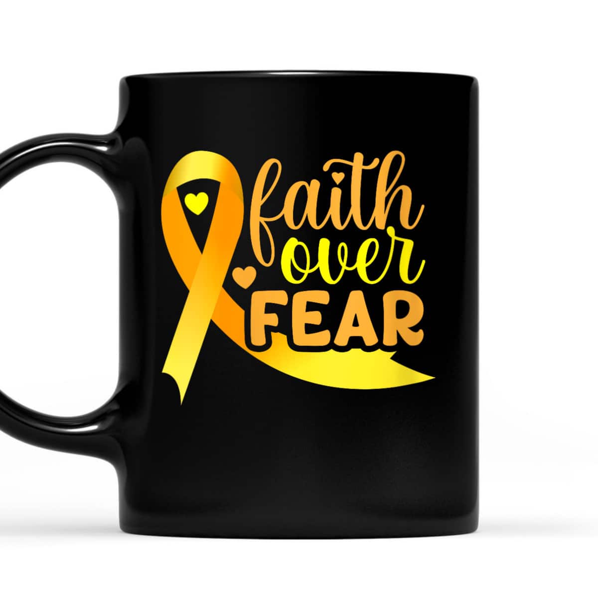 Faith Over Fear Ribbon Endometriosis Awareness Warrior T-Shirt Faith Over Fear Ribbon Endometriosis Awareness Warrior T-Shirt