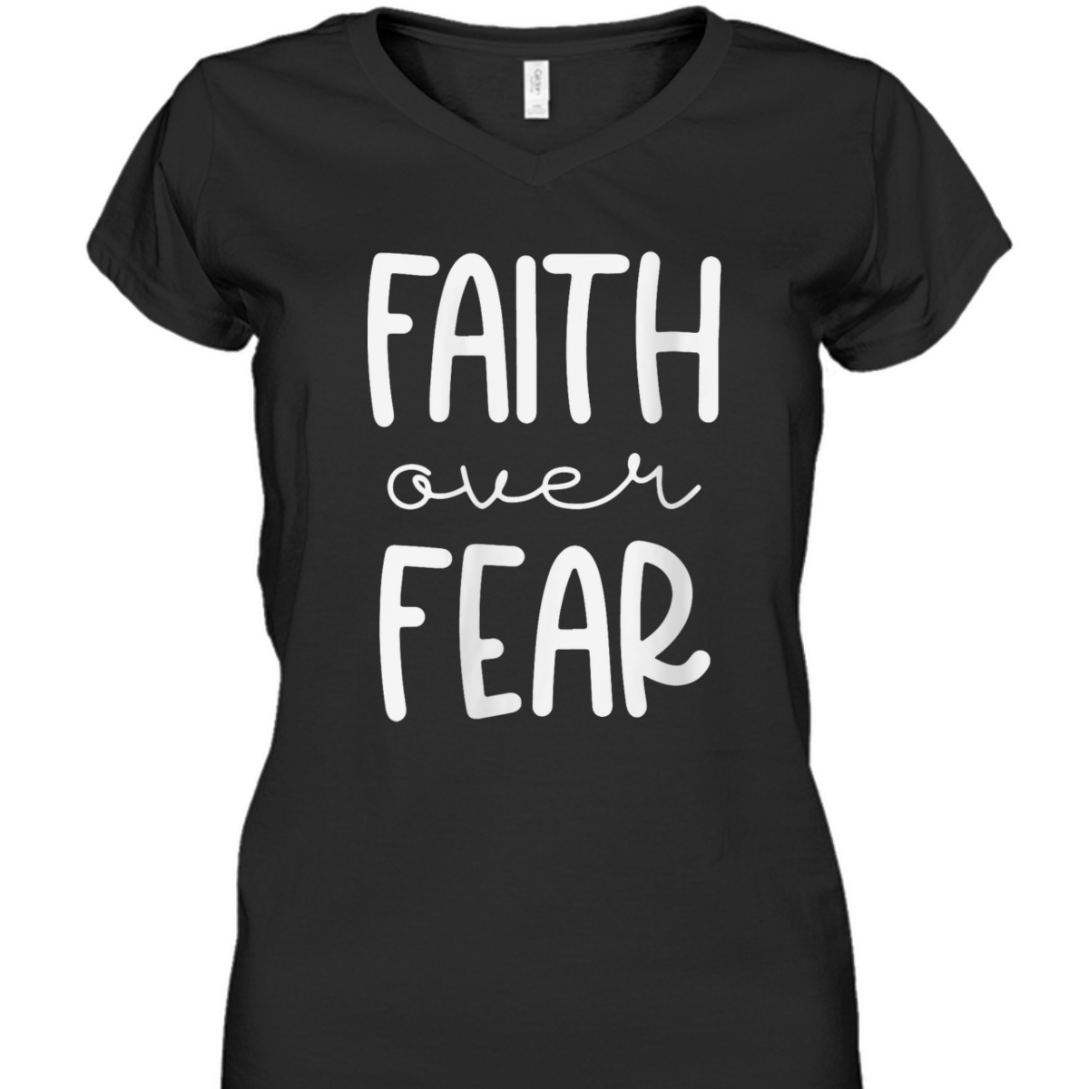 Christian Faith Over Fear Trust God Faith T-Shirt For Believers Christian Faith Over Fear Trust God Faith T-Shirt For Believers