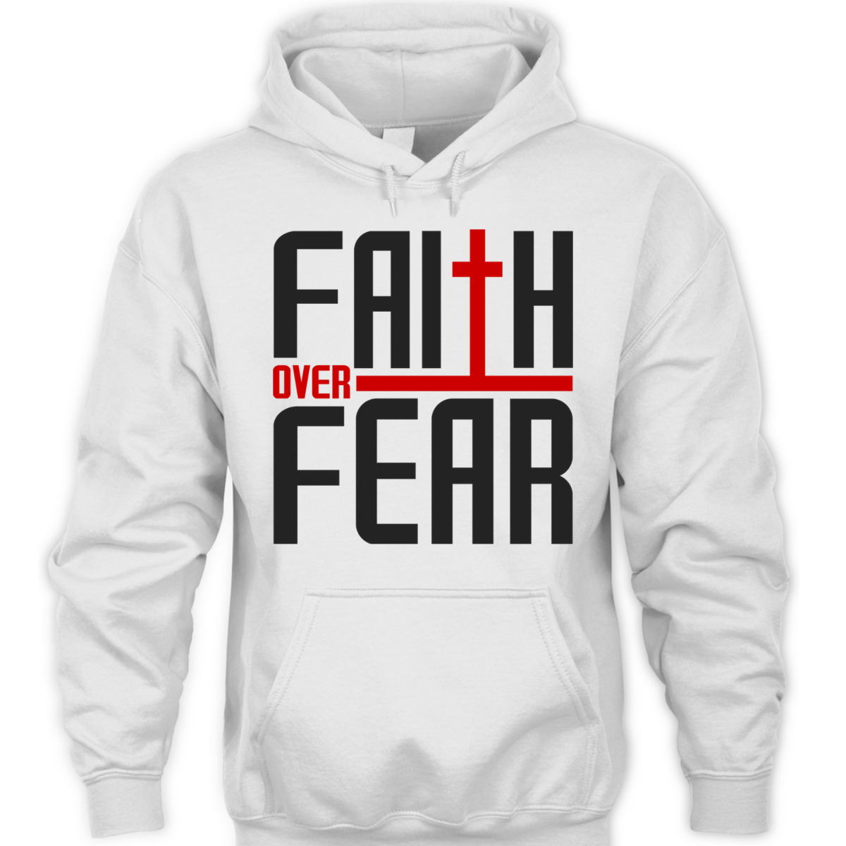 Vintage Faith Over Fear Christian Faith Religious T-Shirt Vintage Faith Over Fear Christian Faith Religious T-Shirt