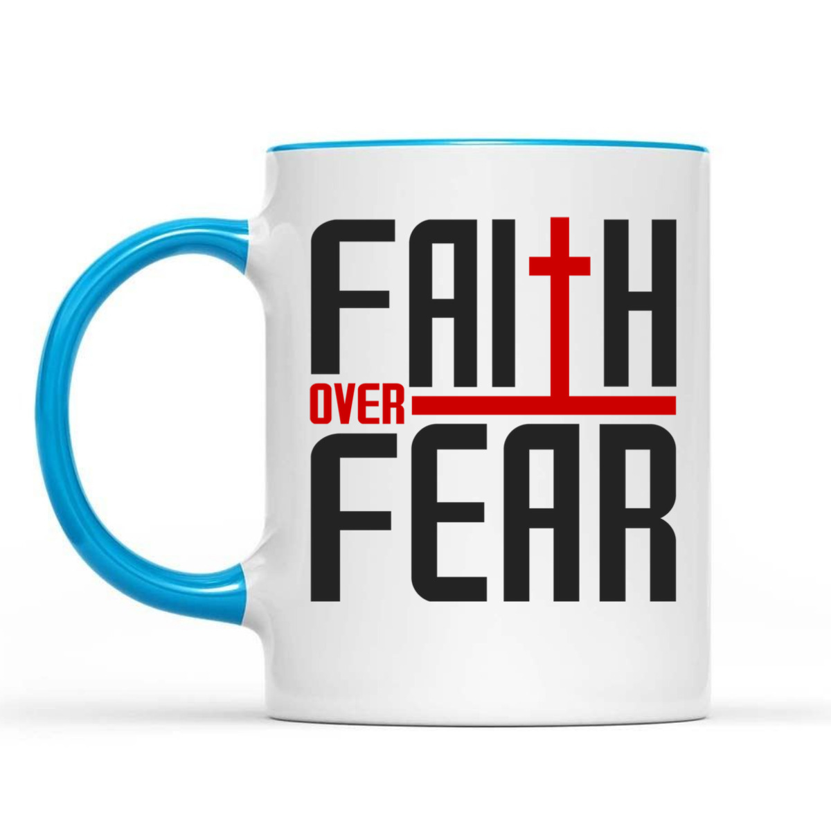 Vintage Faith Over Fear Christian Faith Religious T-Shirt Vintage Faith Over Fear Christian Faith Religious T-Shirt