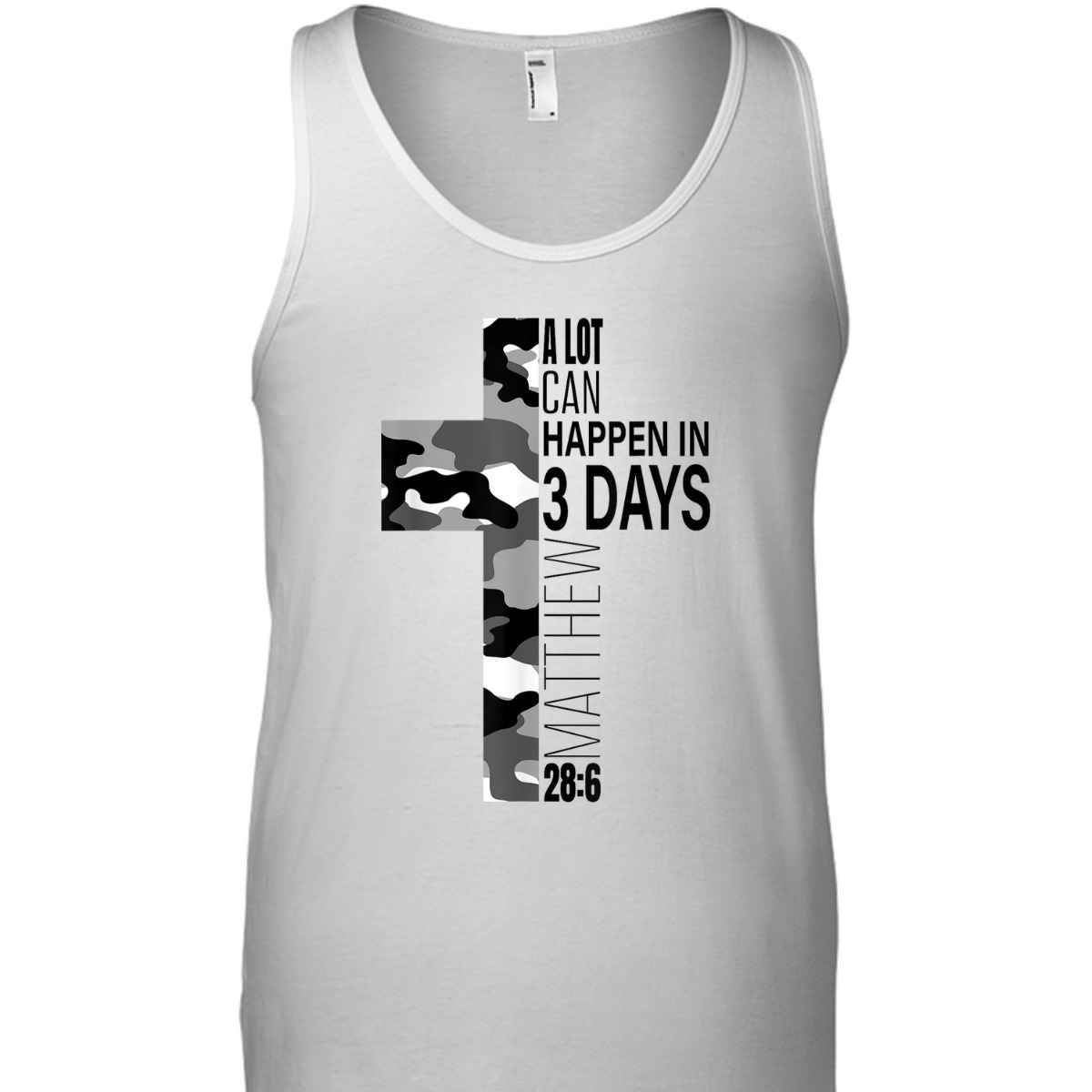 White Camo A Lot Can Happen In 3 Days Christian Easter Day T-Shirt Cross Religious Gift White Camo A Lot Can Happen In 3 Days Christian Easter Day T-Shirt Cross Religious Gift