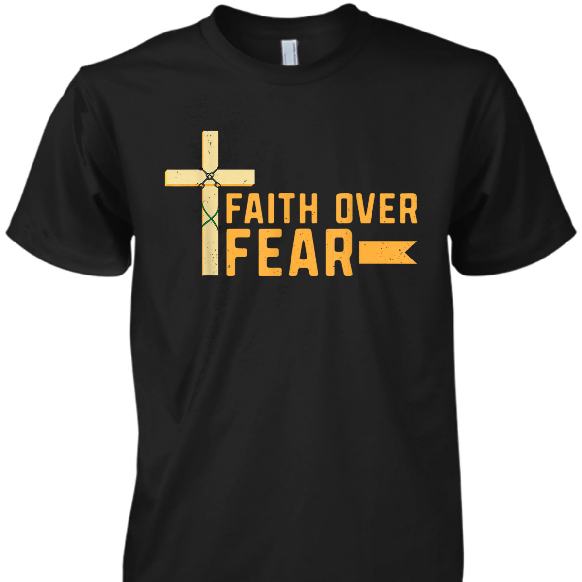 Spiritual Meditation Christian Faith Over Fear T-Shirt Spiritual Meditation Christian Faith Over Fear T-Shirt