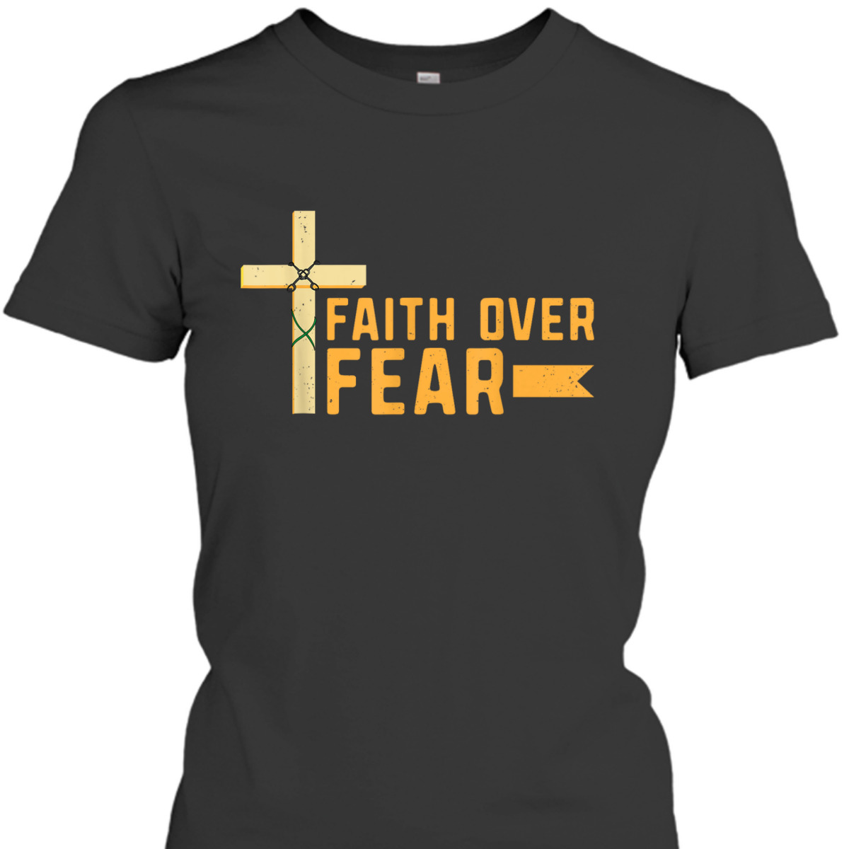 Spiritual Meditation Christian Faith Over Fear T-Shirt Spiritual Meditation Christian Faith Over Fear T-Shirt