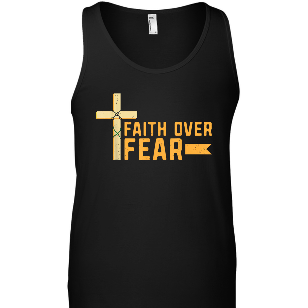 Spiritual Meditation Christian Faith Over Fear T-Shirt