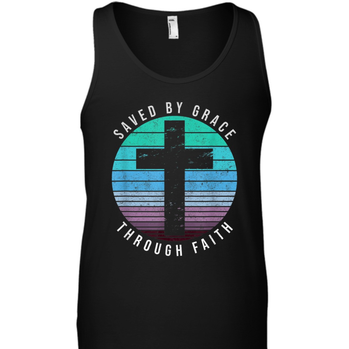 Saved By Grace Bible Verse T-Shirt Through Faith Ephesians 2: 8