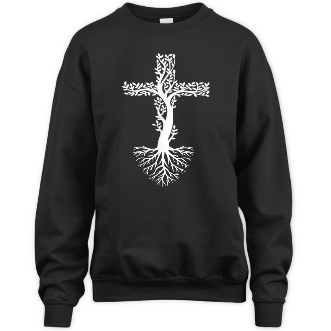 Christian Cross Rooted In Christ T-Shirt For Our Lord Jesus Best Gift For Believers