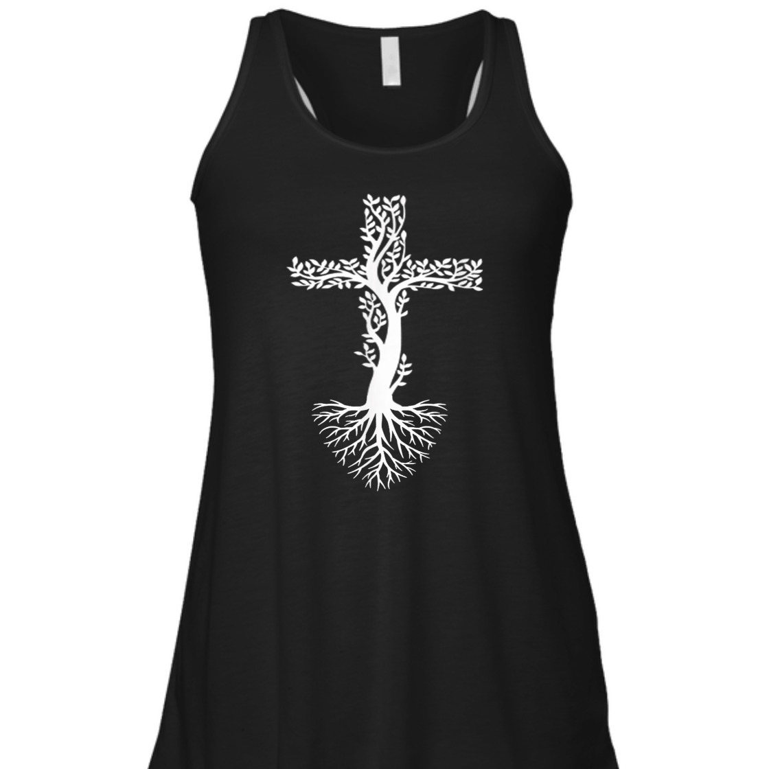 Christian Cross Rooted In Christ T-Shirt For Our Lord Jesus Best Gift For Believers