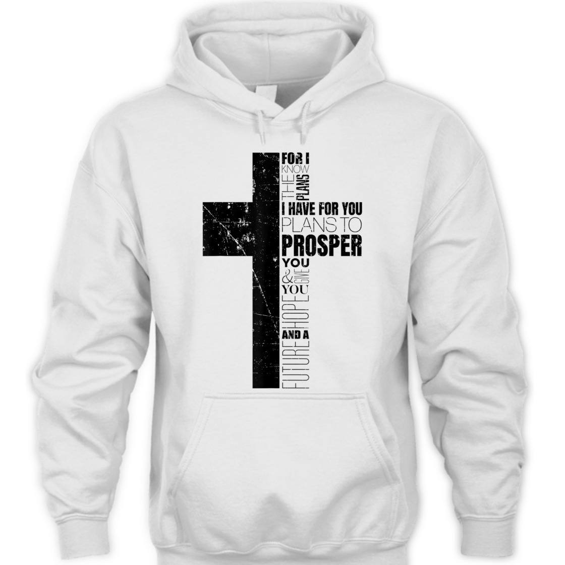 Christian Bible Verse T-Shirt Jeremiah 29:11 For I Know The Plans I Have For You