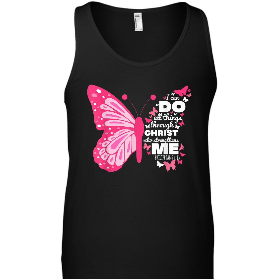 I Can Do All Things Through Christ Perfect Bible Verse T-Shirt For Believers