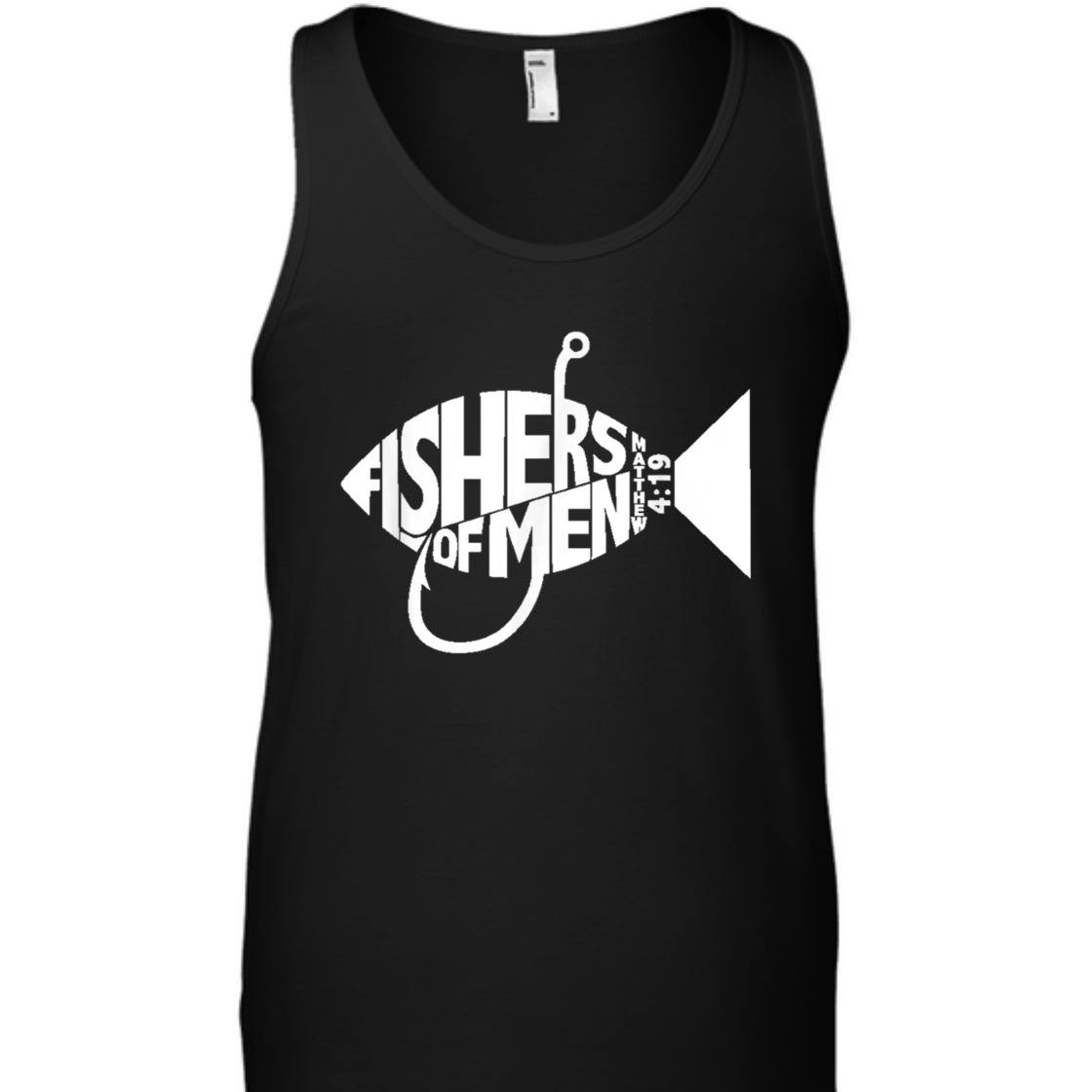 Fishers Of Men Matthew 4:19 Christian Bible Verse T-Shirt Fishers Of Men Matthew 4:19 Christian Bible Verse T-Shirt