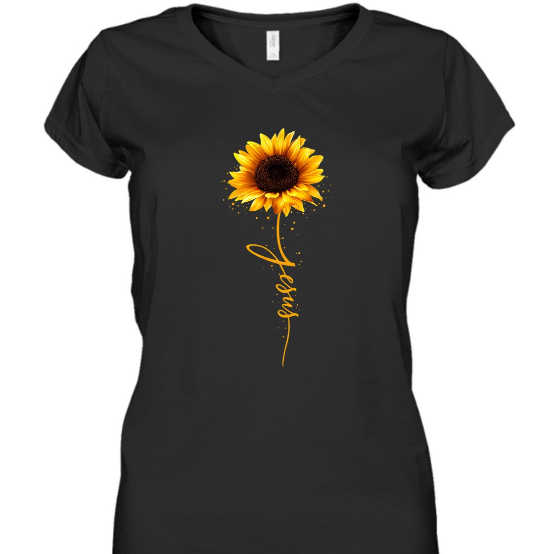 Jesus Sunflower T-Shirt Awesome Gift For Jesus Lovers