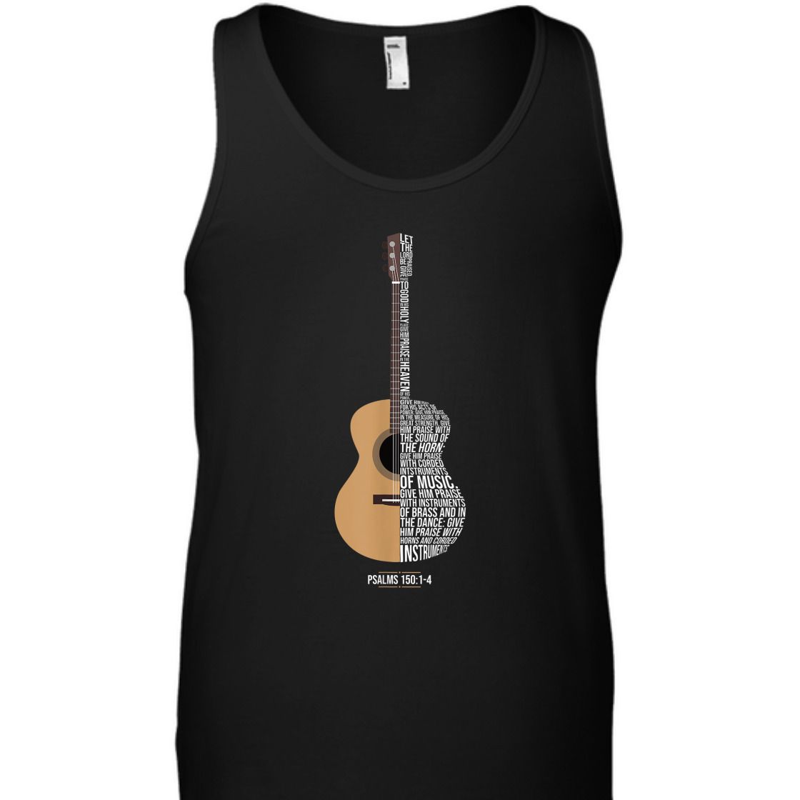 Christian Religious Bible Verse T-Shirt Praise Him With Strings Psalm 150:1-4 Christian Religious Bible Verse T-Shirt Praise Him With Strings Psalm 150:1-4