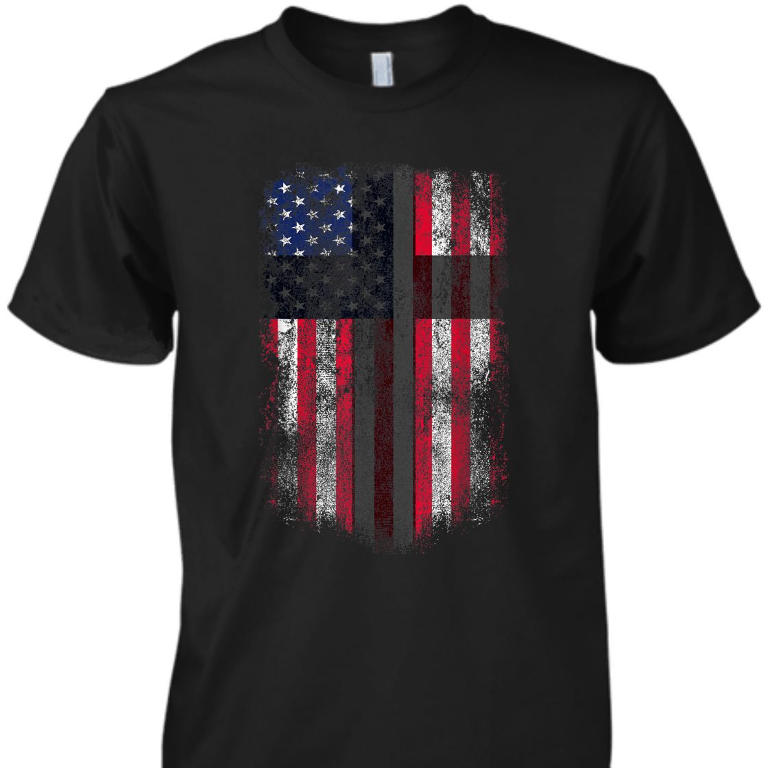 America Pride US Flag And Cross T-Shirt Christian Patriotic And Christianity 4th Of July Gift America Pride US Flag And Cross T-Shirt Christian Patriotic And Christianity 4th Of July Gift