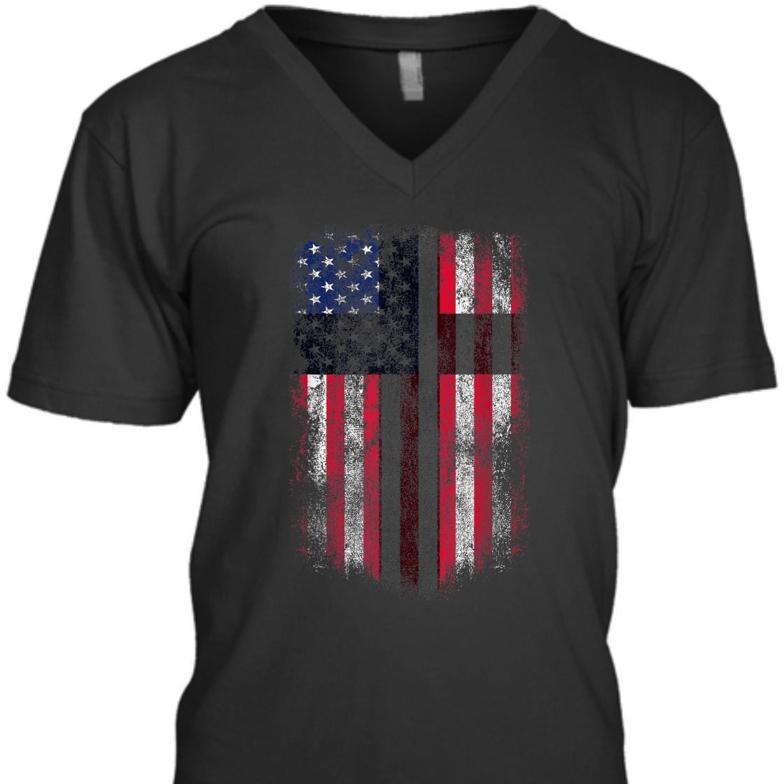 America Pride US Flag And Cross T-Shirt Christian Patriotic And Christianity 4th Of July Gift America Pride US Flag And Cross T-Shirt Christian Patriotic And Christianity 4th Of July Gift